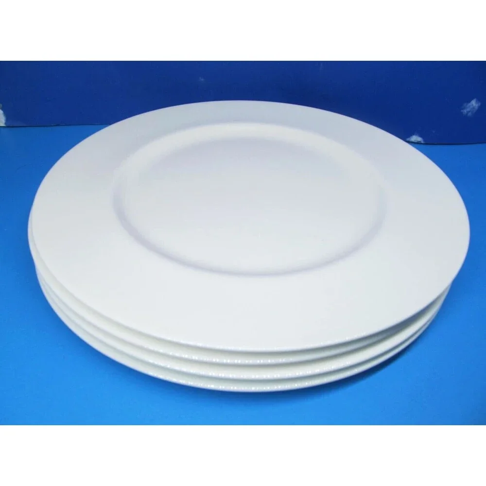 Mikasa Narumi #115 Bone China Set Of 4 White 10 1/2